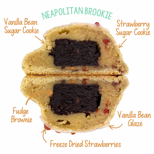 Neapolitan Brookie (seasonal)