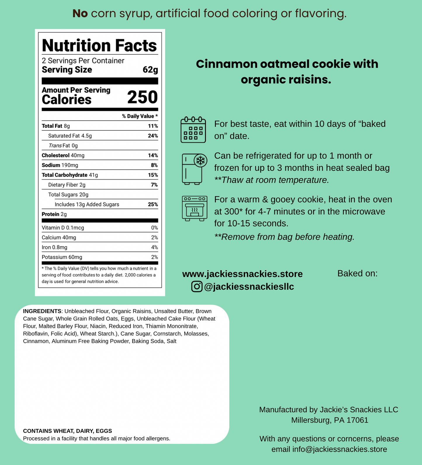 Oatmeal Raisin